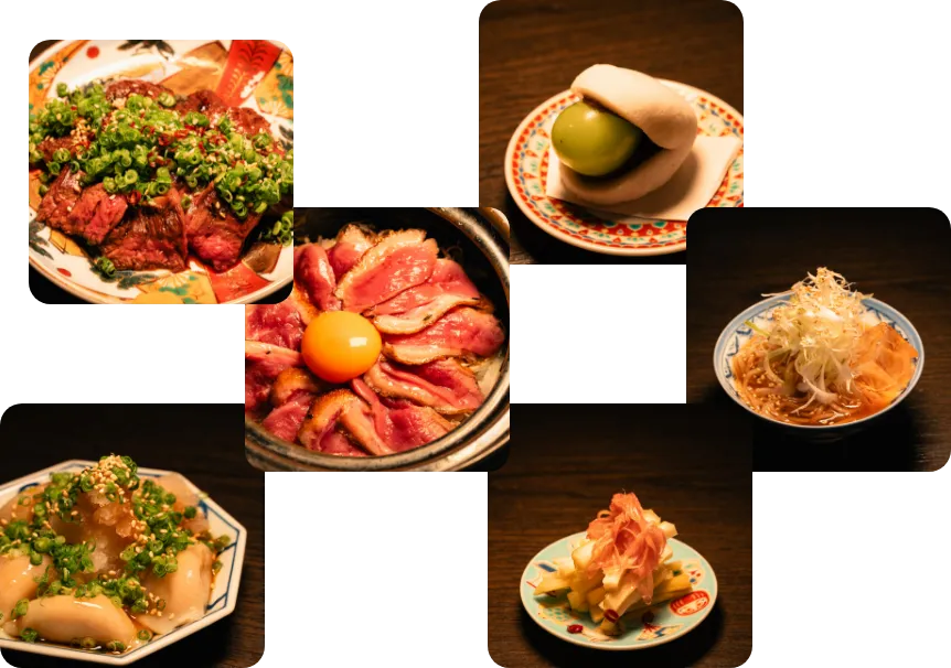 料理の写真 左